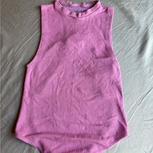 Urban Outfitters Cotton Candy Open Back Bodysuit